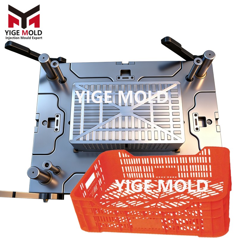 Fruit Vegetable Plastic Basket Injection Mold Fruit Vegetable Plastic Basket Injection Mold
