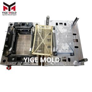 Plastic storage shelf mold