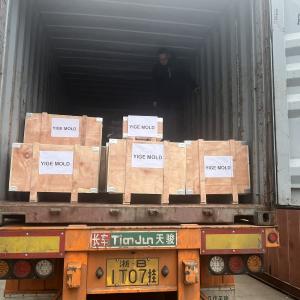 Full Load Departure! Yige Mold’s Container of Daily Necessities Molds Heads to the African Market to Empower Local Manufacturing Upgrade