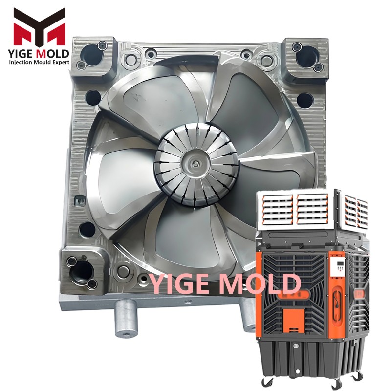 Molde para palas de ventilador de aire frío Molde para palas de ventilador de aire frío