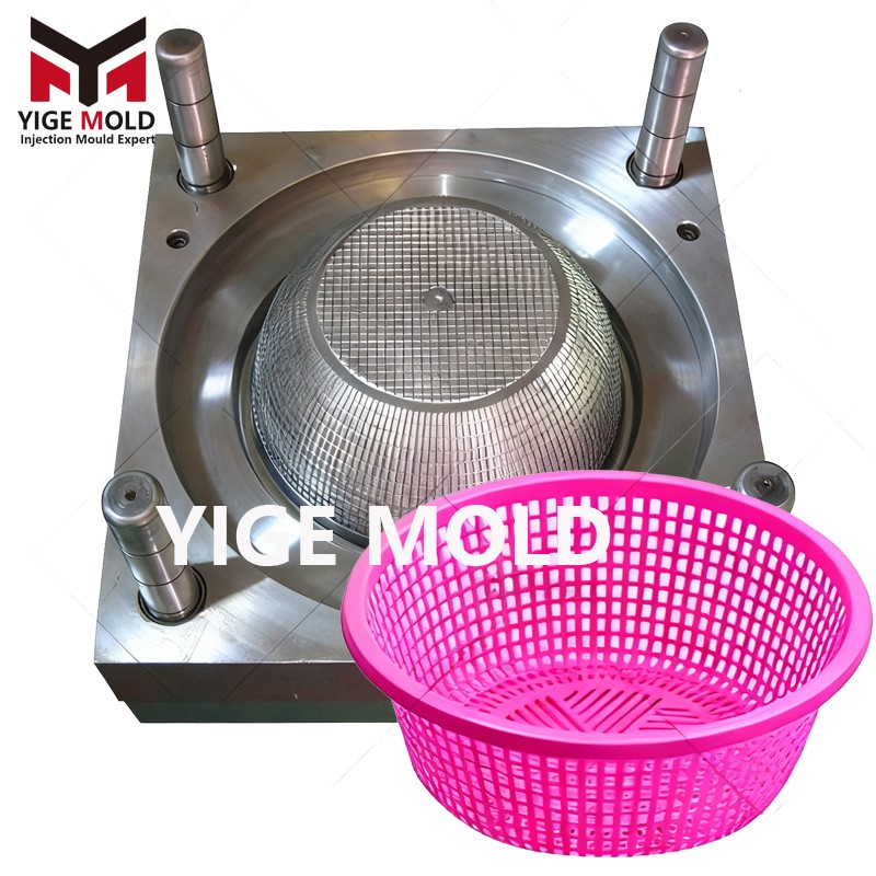 Drain basket daily necessities injection mold Drain basket daily necessities injection mold