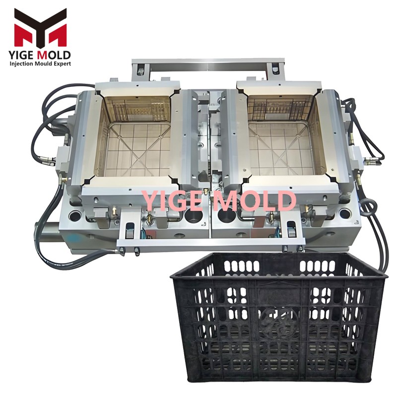 Molde de caja transportadora para frutas y hortalizas Molde de caja transportadora para frutas y hortalizas