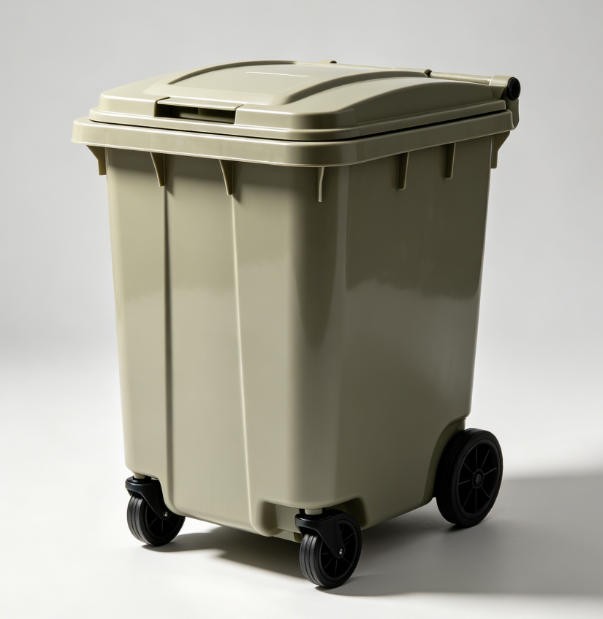 Molde de cubo de basura con ruedas Molde de cubo de basura con ruedas
