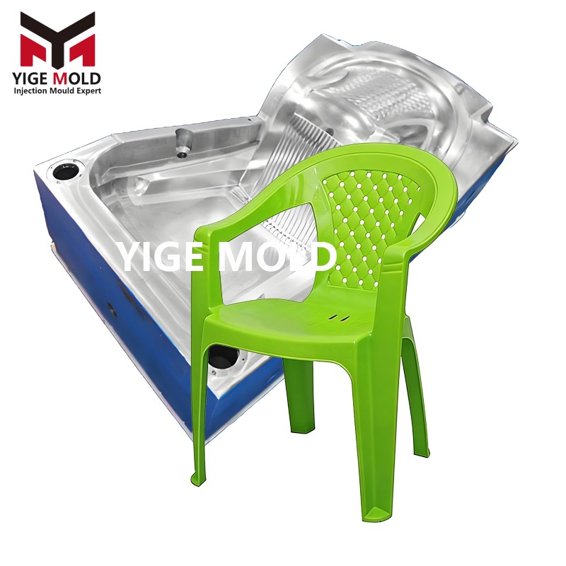 Molde de silla apilable de plástico para eventos y salones de banquetes Molde de silla apilable de plástico para eventos y salones de banquetes