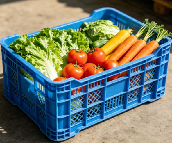 Molde de caja de circulación de verduras Molde de caja de circulación de verduras